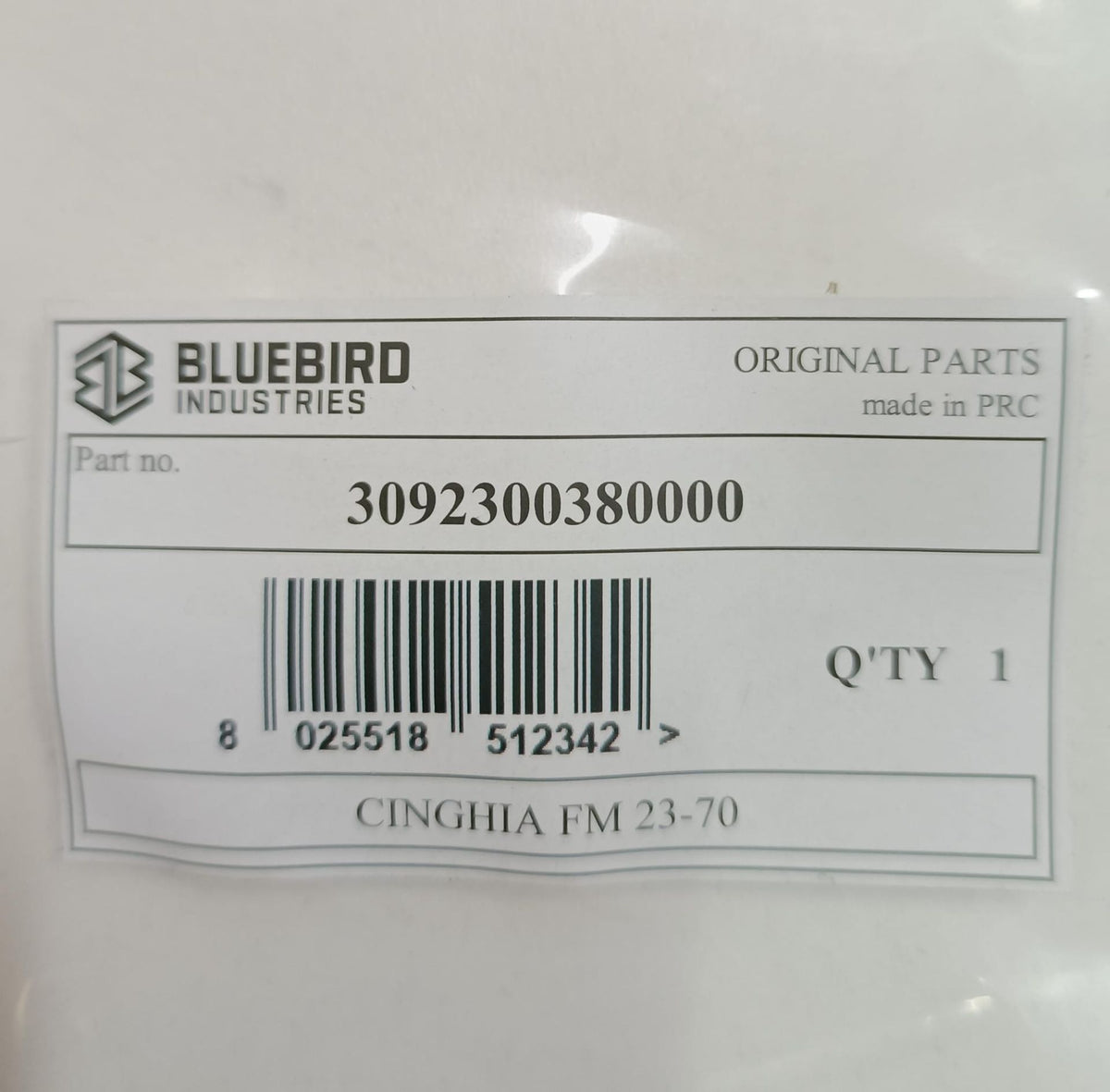 Cinghia Trasmissione Originale Blue Bird FM 23-70 / FM 24-70